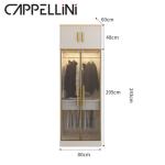 MDF Panel Bedroom Closet Furniture Almirah Cloth Combination Designs