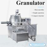 High Shear Wet Mixing Rapid Mix Granulator Machine For Fertilizer Copper Feed