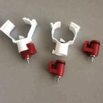 Quail Broiler Nipple Drinker Poultry Drinking Line Parts Yellow Red