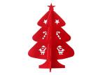 DIY Educational Xmas 18CM 3d Felt Christmas Tree Toy For Kids