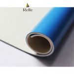 Relle White Gloss Seamless PVC Vinyl Flooring Roll for Dance Studio SGS