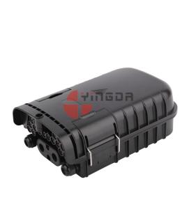 Wholesale Black PC ABS 16 Cores FTTH Fiber Optic Splitter Box For Splitter Cassette / Steel Tube from china suppliers
