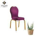 Stacking Flexible Banquet Chair Iron Or Aluminum Matel Moulded Foam