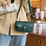 Custom Logo Avaliable Small Square Luxury Crossbody Cowhide Bag for Women's