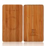Portable Wooden Wireless Charger Short Cut Protection Over Temperature