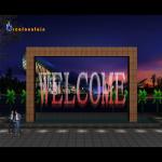 outdoor or indoor decorative waterfall digital water curtain