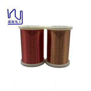 Wholesale UL 40 Awg Enamel Coated Wire 0.08mm Class 155 Hot Air Copper from china suppliers