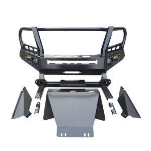 Wholesale High- Winch Bull Bar Front Bumper for Nissan Navara Original Car Hole Installation from china suppliers
