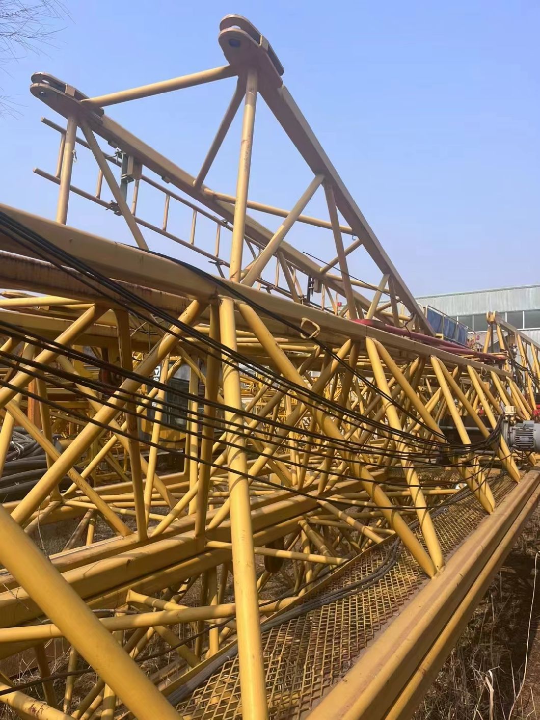 X Cmg Used Small Tower Crane Sold in 2018