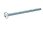 M4 M5 A307 GR2 Steel Blue White Zinc Plating Slotted Phillips Drive Cross
