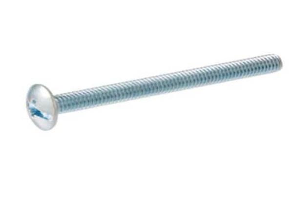 M4 M5 A307 GR2 Steel Blue White Zinc Plating Slotted Phillips Drive Cross