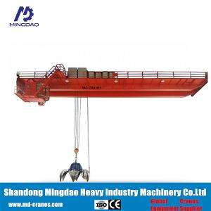 Wholesale QZ Double Girder Electric Grab Overhead Crane for Hot Sale with Best Service from china suppliers