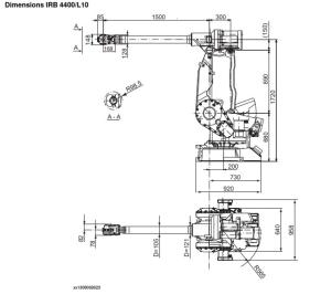 Wholesale 1040 Kg Industry Robot Arm Mounting Floor IRB 4400L-10/2.53 from china suppliers