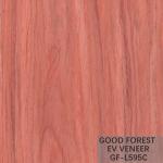 Engineered Wood Veneer Red Santos Rose Wood 2500*640 mm Size