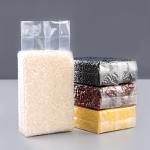 Clear Plastic Vacuum Packaging Bags For Food Ideal For Rice Brick Packaging GRS