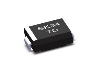 Wholesale 3.0a Surface Mount Schottky Barrier Rectifier 3A 40V 1N5822 Sk34 Smd Diode SMC from china suppliers