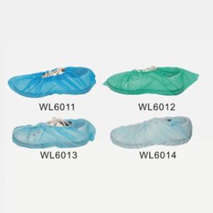 Wholesale Non Woven Dressing Blue, Green CPE Shoe Cover For Hospital, Construction WL6011 WL6012 WL6013 WL6014 from china suppliers