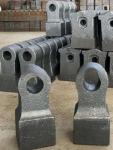 High Manganese Steel Impact Crusher Wear Parts Hammer Head for Shredder in