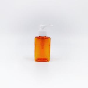 Wholesale 100ml 3.38oz Orange Plastic Square Bottle for Toner Shampoo from china suppliers