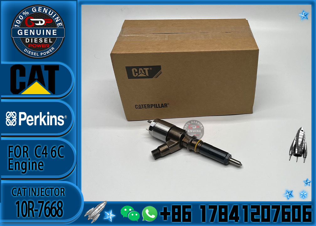 New Diesel Fuel Injectors nozzles 321-0990 2645A743 10R-7668 2645A705 2645A709 injector for Caterpillar C6.6 Perkins 110