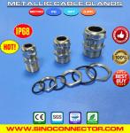 Metal (Brass, Copper) Watertight Straight Cable Glands IP69K/IP68 with PG &
