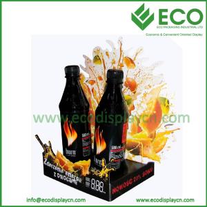 Wholesale New Idea POP Conter Top Advertising Corrugated Cardboard Display For Energy Drinks from china suppliers