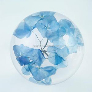 Wholesale ODM OEM Blue Flower Paperweight For Promotional Gift from china suppliers