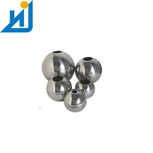Wholesale Drilled Solid 40mm AISI 304 Steel Beads Round With 4mm Or 5mm Hole Through from china suppliers