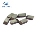 Tungsten Carbide Pretinned Saw Tips For Saw Blade Cutter Teeth Long Life