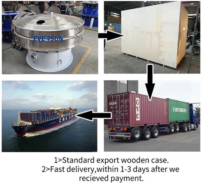 Low Noise Vibro Sieve Machine Vibro Screening Machine For Particle Powder Separation