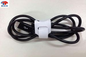 Wholesale White Wire Bundle Belt adjustable cable ties / Back to Back Tape industrial strength from china suppliers