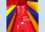 10m Long Double Lane Kids N Adults Inflatable Bungee Run For Interactive