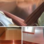 1/2H C1011 Cu-Dhp Pure Copper Plate C1100 C12200 C71500 C61400 C17200 0.5*600