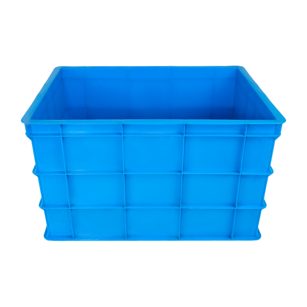 Warehouse Euro Logistics Moving Box Vegetable PP Crate Plastic Container Turnover Box
