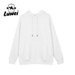 Drawstring Blank Plain Heavy Duty 330g Bluza Premium Cotton Polyester Men