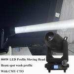 800W LED Theater Moving Head Light CTO CMY LED Beam Spot Wash Framing Moving