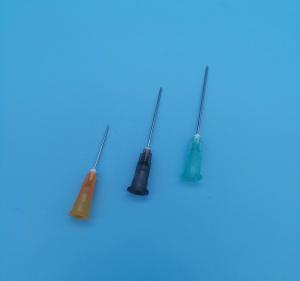 China Olive Green Disposable Syringe Needles Inclined Injection Needle Out Diameter 3.4mm 10G on sale