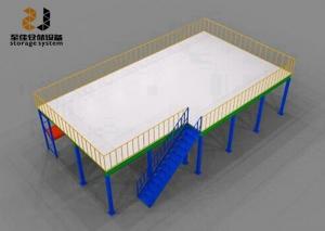 Wholesale 2-Layer Industrial Mezzanine Floor With Warranty 5 Years / Mezzanine Railing from china suppliers