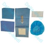 OEM Single Ophthalmic Drape Fluid Collection Pouch Incision Film 8 X 10 Cm