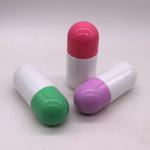 250ML/8OZ HDPE Two Layer PET Bright Capsule Shape Screw Cap Medicine Hot