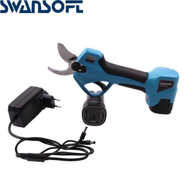 Swansoft Finger Protection 2.5CM Li battery orchard secateurs best garden tools