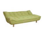 Bright Yellow Color Functional Sofa Bed Dacron Cashmere - Like Cover