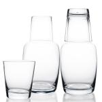 Professional Made High Capacity Handmade Glass Water Carafe Set With Tumbler