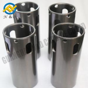China ISO9001 Tungsten Carbide Tube Multistage Centrifugal Pump Shaft Sleeve With Inner Petal-3 Flaps on sale