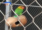 Soft Macaw Aviary Wire Stainless Steel Rope Mesh Netting For Enclosure Fence