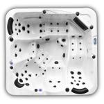 6-8 Person Hot Tubs Family Garden Outdoor Spa Hot Tub With FreshWater