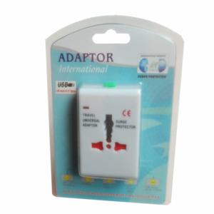 Wholesale Multi Plug travel adaptor with USB 5V 1A charger from china suppliers