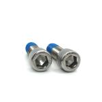 Stainless Steel SS304 Hexagon Socket Head Bolt with Blue Coating Nylon Lock
