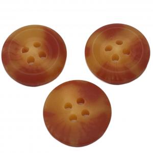 Wholesale Red And Yellow 4 Hole 18mm Buttons Use For Jacket Coat Sweater from china suppliers
