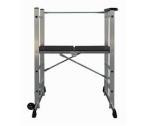 Mini Aluminum Scaffold Tower Aluminum Rolling Scaffold With 2 Wheels